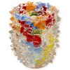 Centrotavola Berker H 22 cm in Vetro di Murano Autentico Certificato-Artigianale Made in Italy, Oggetto d'Arte e Arredo di Lusso